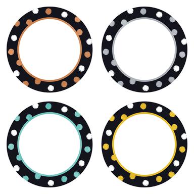 I  Metal Dot Circles Classic Accent Variety pack  (5.5''(13.9cm) (36 pcs)