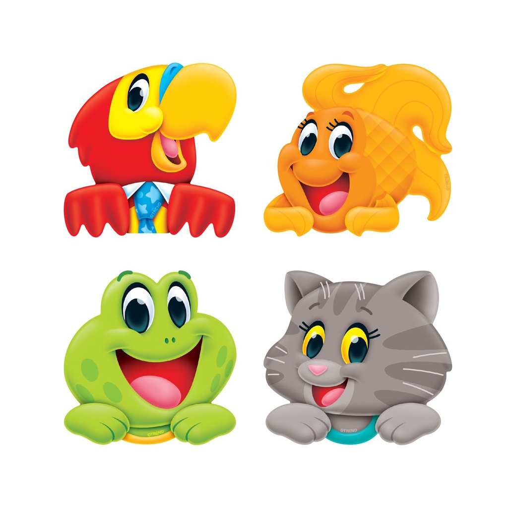 PLAYTIME PALS CLIPS Mini Accents  (3'' (7.5cm) (36 pcs)