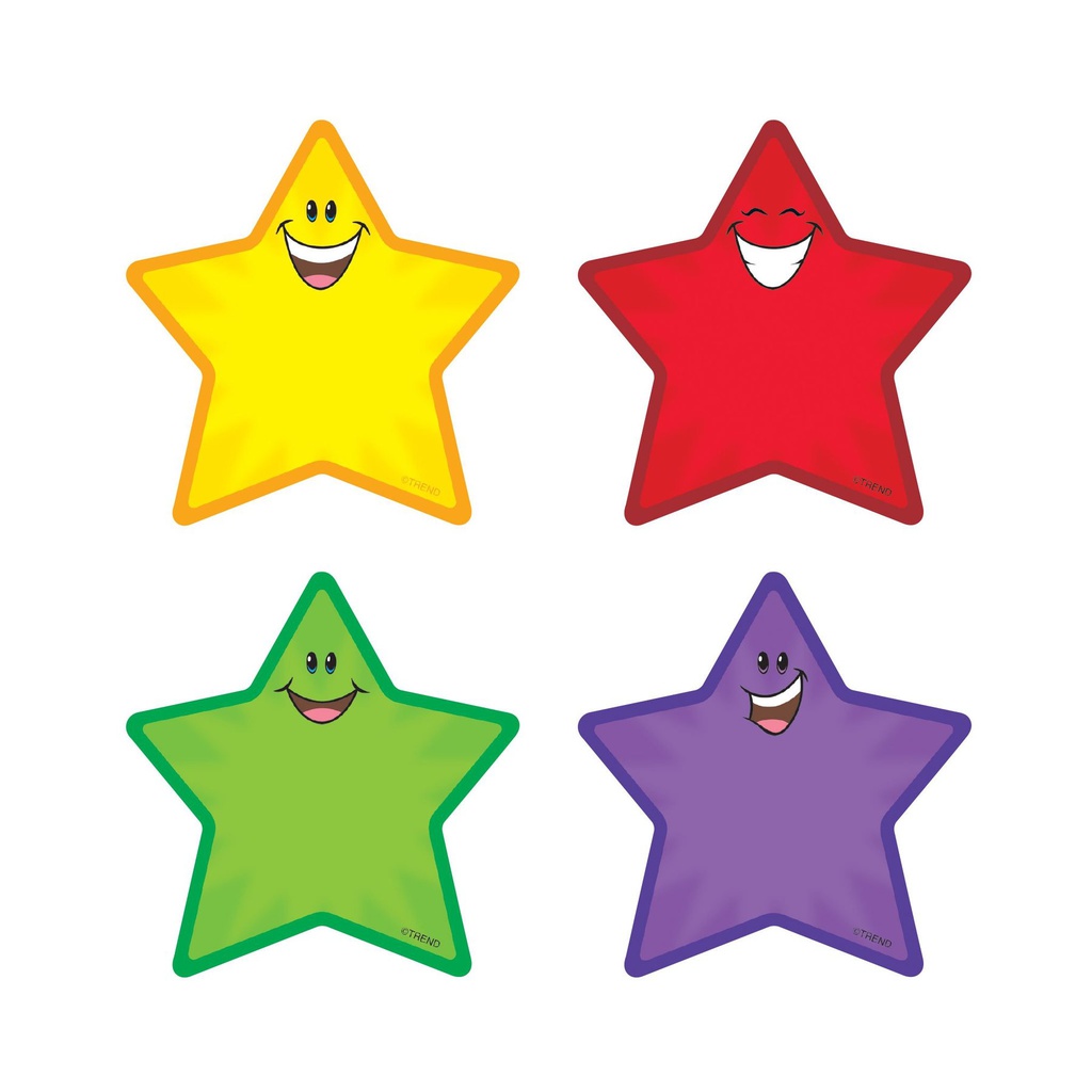 Stars Mini Accents (12 / Designs (3'' (7.5cm) (36 pcs)