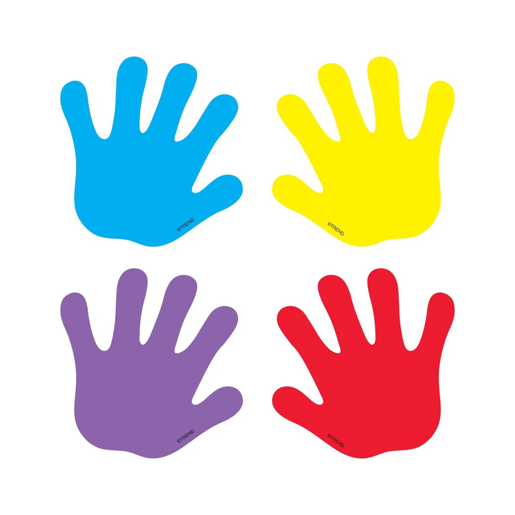 Handprints Mini Accents  (3'' (7.5cm)  (36 pcs)