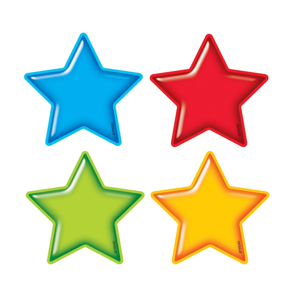 Gumdrop Stars  Mini Accents Variety pack  (3'' (7.5cm)  (36 pcs)