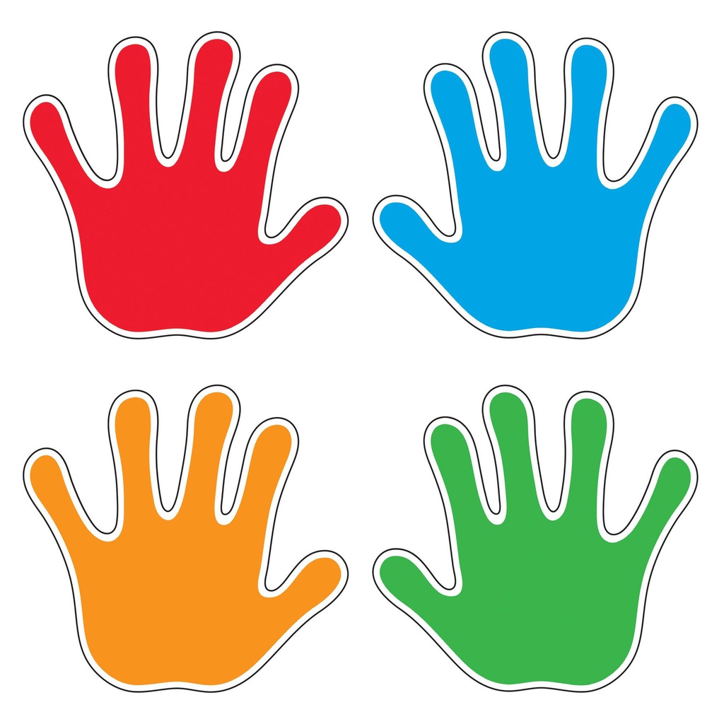 Handprints Accents (12 designs (5.5'' (14 cm) (36 pcs)