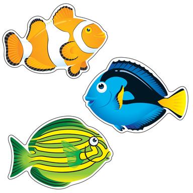 Fish Friends Accents Variety pack  approx (6''(15.24cm) (36 pcs)