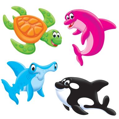 Sea Buddies Accents Variety pack 6''(15.2cm) (36 pcs)