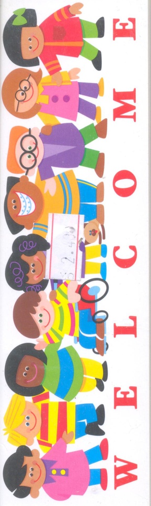 Welcome! TREND Kids Bookmarks 2''x6.5''(5cmx16.51cm) (36pcs)