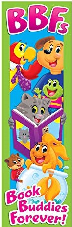 Playtime Pals Book Buddies 2''x6.5''(5cmx16.5cm) (36pcs)