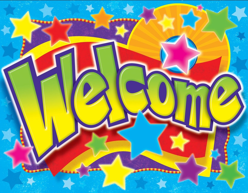 Welcome Stars Chart 17''x22''(43cmx55cm)