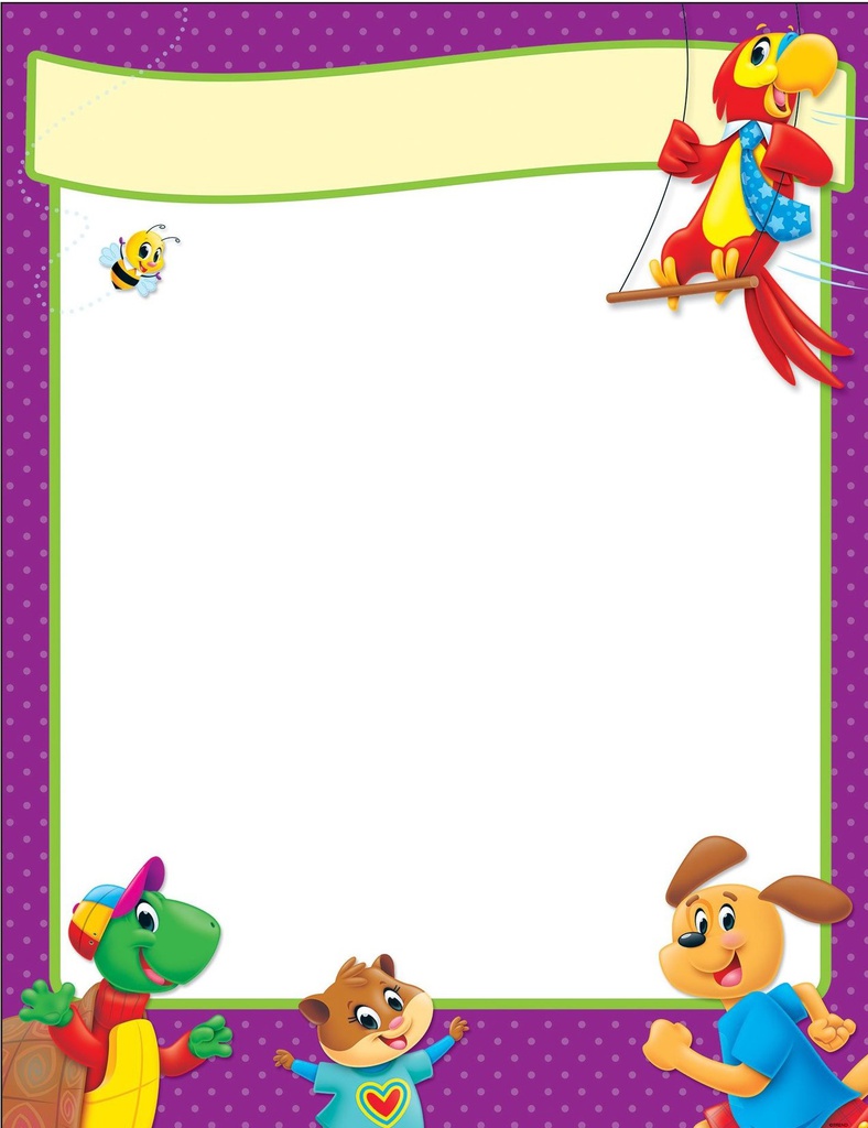 Blank Playtime Pals Chart (17''x22'')(43cmx55cm)