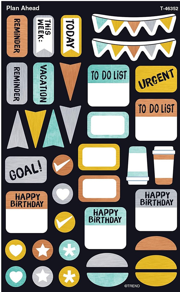 I  Metal Plan Ahead (8sheets)(304stickers)