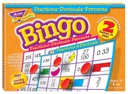 Fractions, Decimals, &amp; Percents Bingo Ages 10 &amp; up    (2-sided)