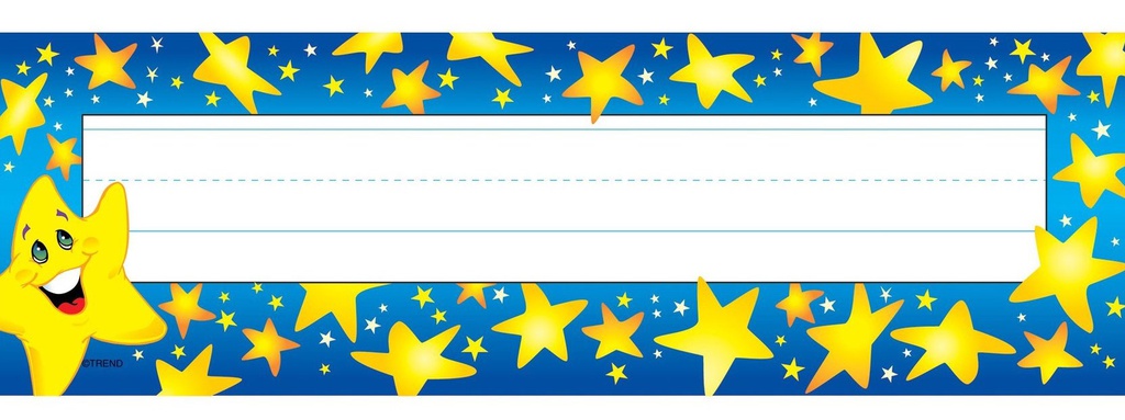 Super Stars Nameplates (36pcs)