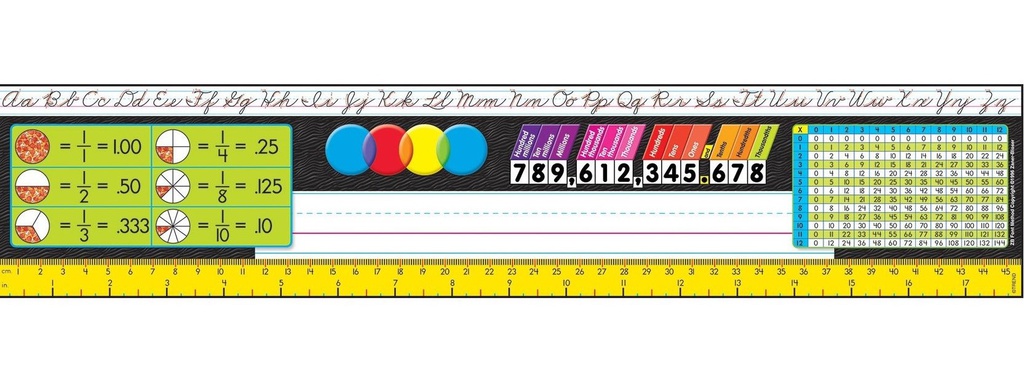 Grades 3-5 Zaner-Bloser Nameplates (9.5cmx45.7cm)(36pcs)