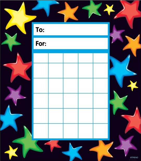 Gel Stars Incentive Pads 5.25''x6''(13.3cmx15.2cm)(36pcs)