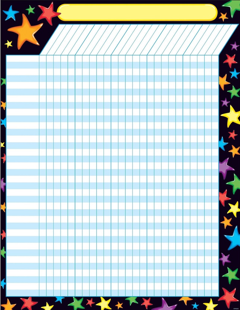 Gel Stars Incentive Charts (17''x22'')(43cmx55.8cm)