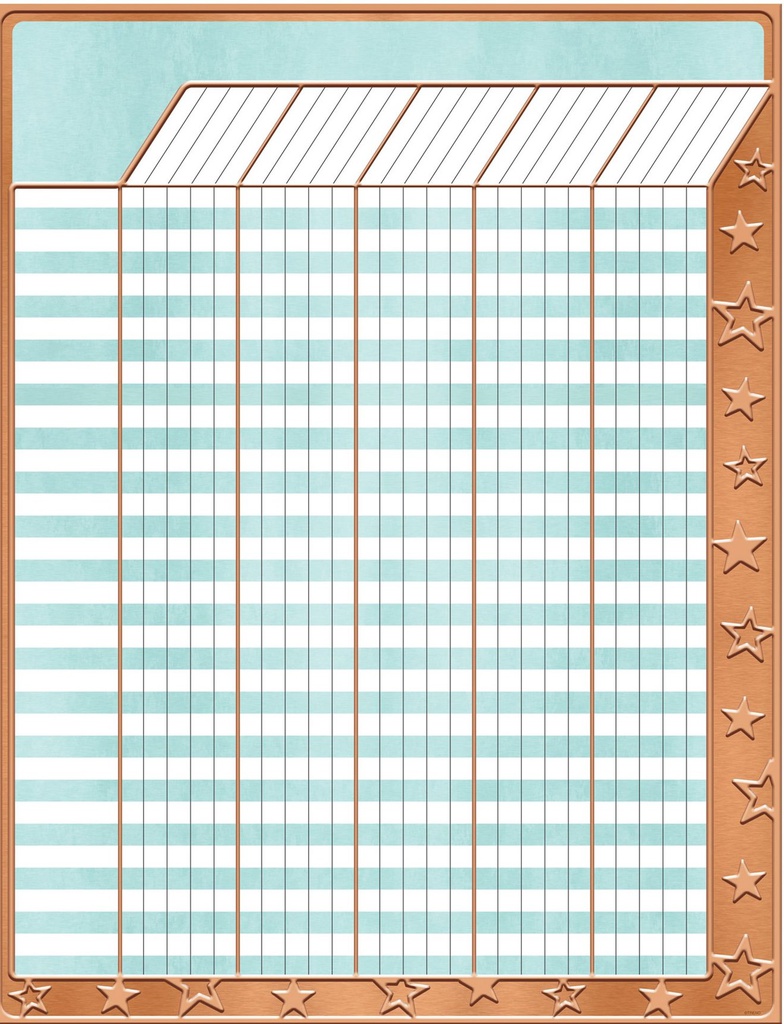 I ? Metal Incentive Charts (17''x22'')(43cmx55.8cm)