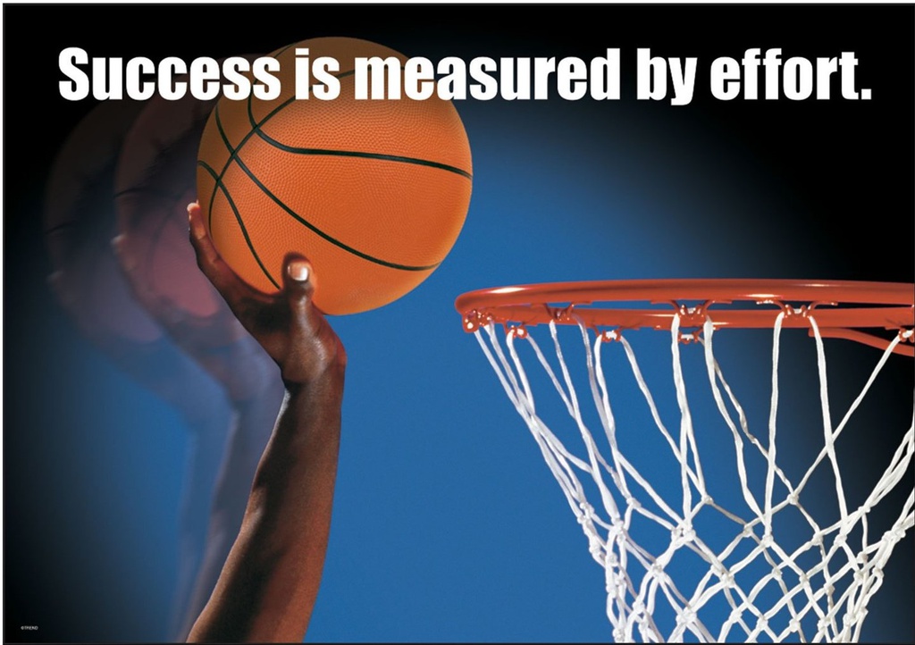 Success is measured by… Poster 13.3''x19''(33.7cmx48.2cm)