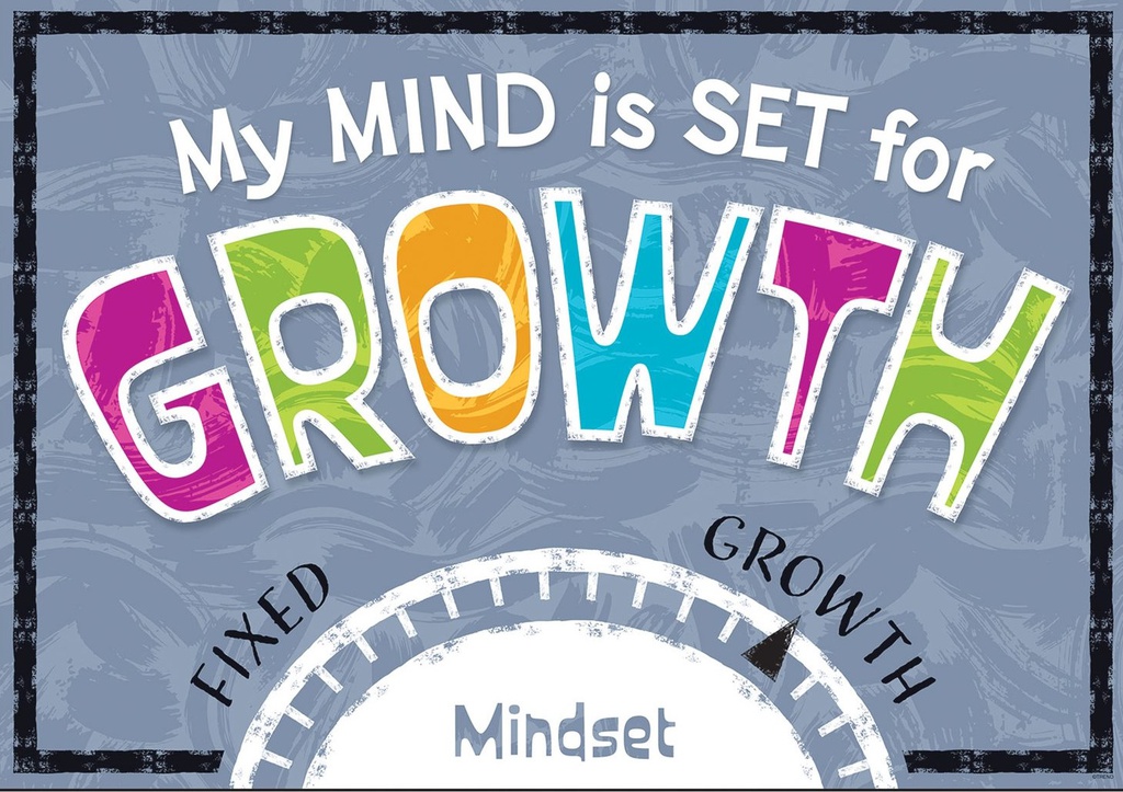 My Mind is set for Growth Poster (19&quot;x13.3&quot; (48cm x 33.7cm)