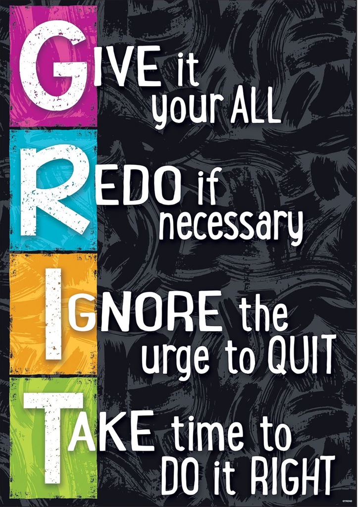 GRIT POSTER (13.3''x19''(33.7cmx48cm)