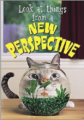 Look at things from a new Perspective Poster (19&quot;x13.3&quot;(48cm x 33.5)