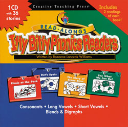 ITTY BITTY Phonics Readers Complete Set (Gr:1-2)