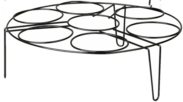 Round Bucket Caddy (holds 7 buckets)(4&quot;=10cm)