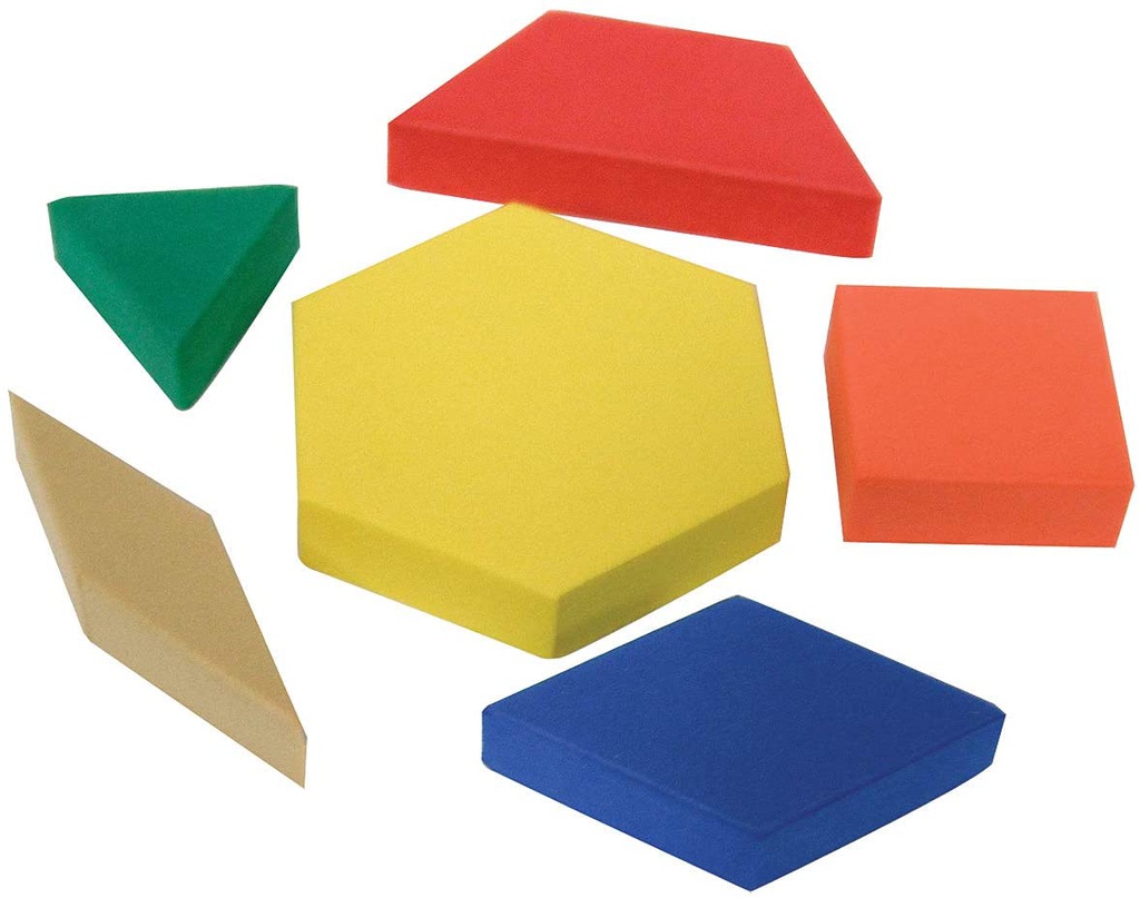 Foam Pattern Blocks (42pcs)