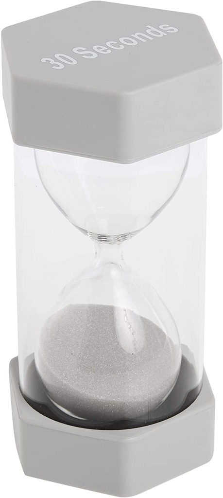 Sand Timer-Large 30 Second (3.25” x 6.3”)(8.2cmx16cm)