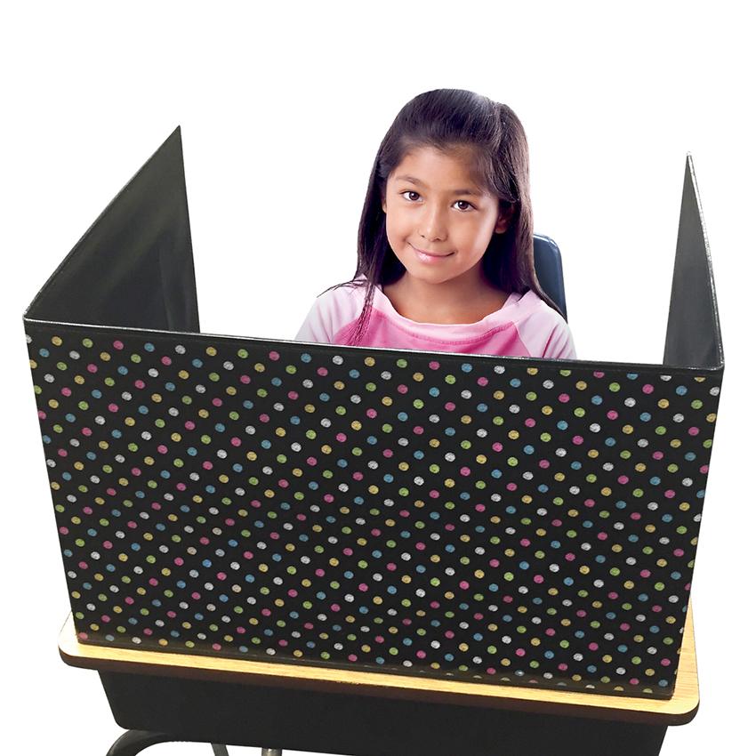 Chalkboard Brights Classroom Privacy Screen(22&quot;Wx16&quot;Hx14&quot;D)(55.8cmWx40.6cmHx35.5cmD)
