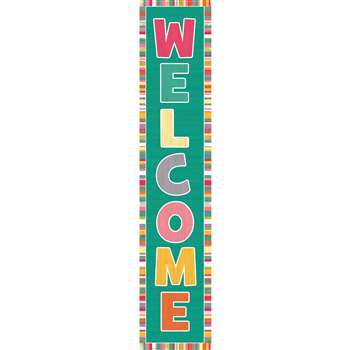 Tropical Punch Welcome Banner (8''x39'')(20.3cmx99cm) (1pc)