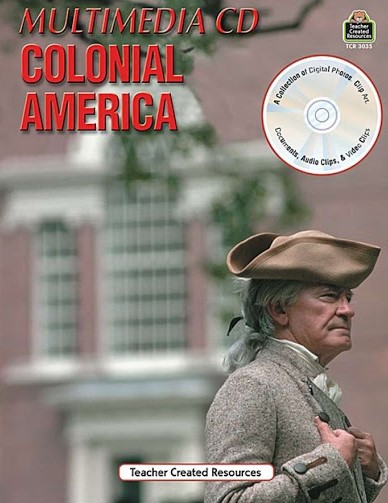 Colonial America Multimedia CD (Gr:2-4)