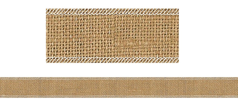 Burlap Clingy Thingies sticks again and again (40.6 x 3.8cm) (10 pcs)