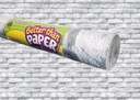 White Brick Better Than Paper Bulletin Board Roll 4'x12'(1.2mx3.6m)