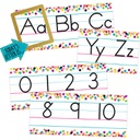 Confetti Alphabet Line Bulletin Board Set  (14pcs)