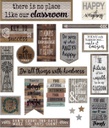 Home Sweet Classroom Mini Bulletin Board 21''x6''(53.3cmx15.2cm) (49pcs)