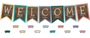 Home Sweet Classroom Pennants Welcome! BB Set  (57pcs)