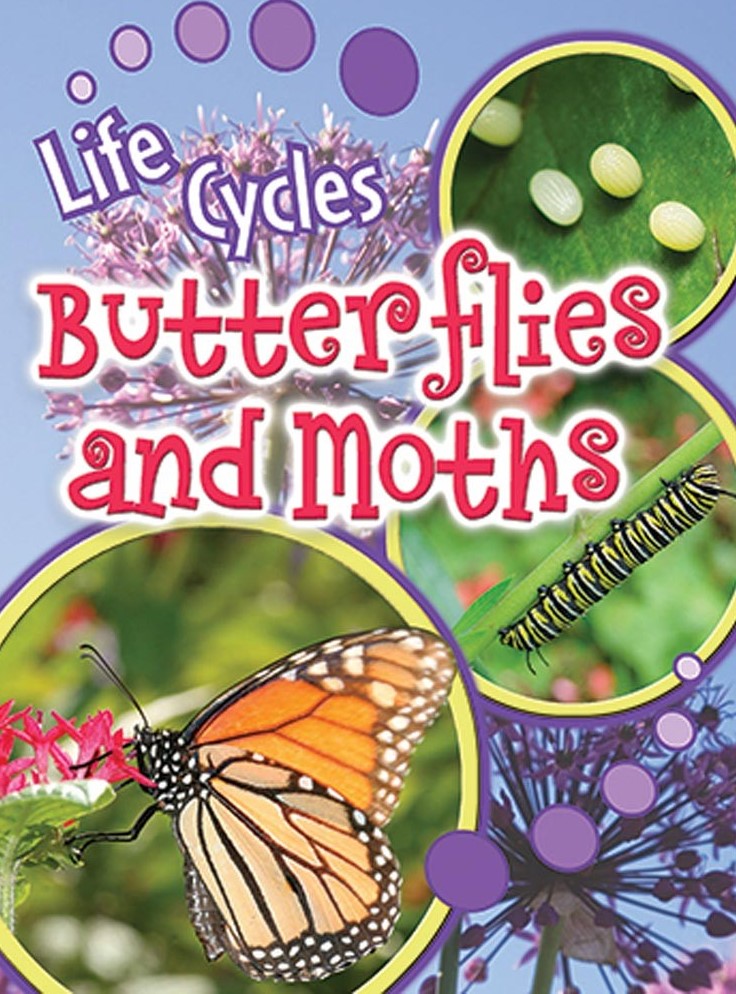 Life Cycles: Butterflies and Moths (NF)  (Gr: 1-4)