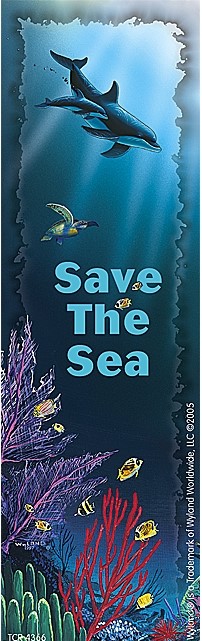 Save the Sea Bookmarks from Wyland (16.5cmx5cm)   (36 pcs)