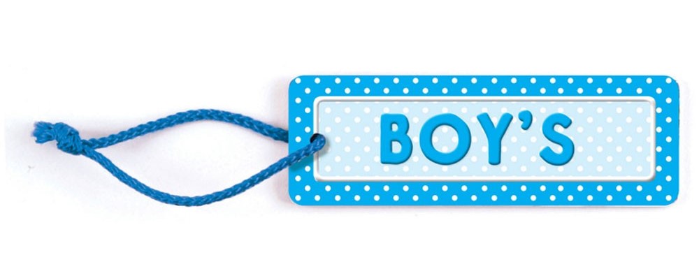 Polka Dots Boy’s Pass (15cmx 5cm)(1pc)