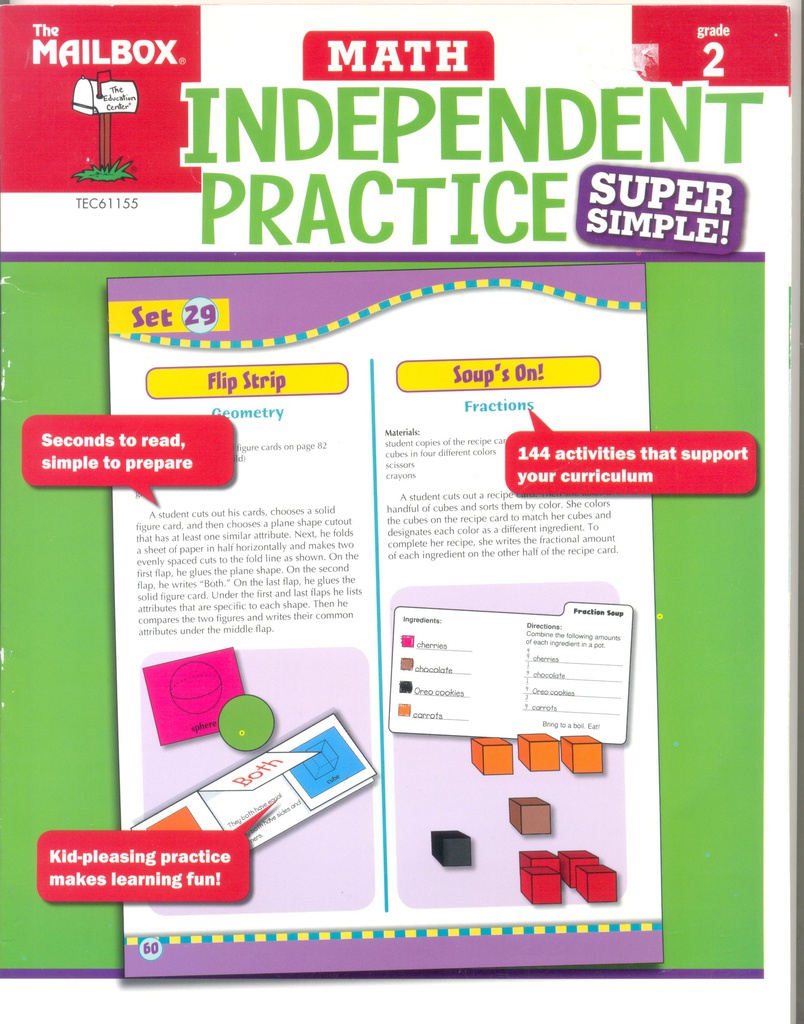 Super Simple Independent Practice - Math (Gr:2)