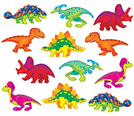 Dino-Mite Pals Mini Accent Variety pack12 design 3''(7.5cm) (36 pcs)