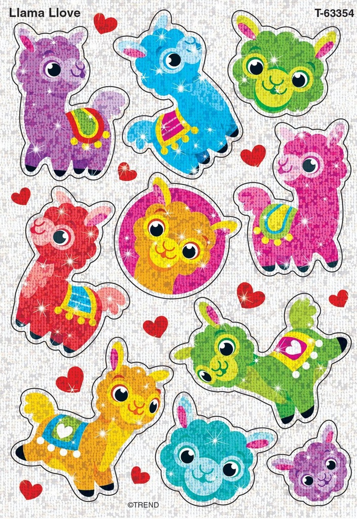 Llama Llove (2sheets)(20stickers)