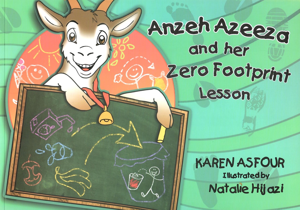 ANZEH AZEEZA AND HER ZERO FOOT PRINT LESSON (ENGLISH) (3-7 yrs.old) 18 pgs