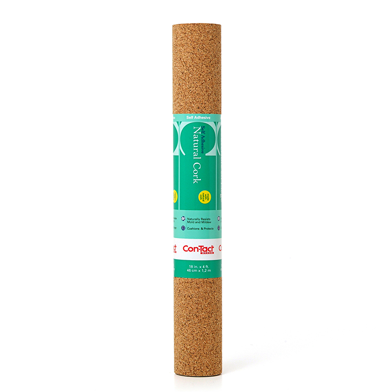 CONTACT ADHESIVE ROLL CORK 18''X4''(45.7cmx10cm)