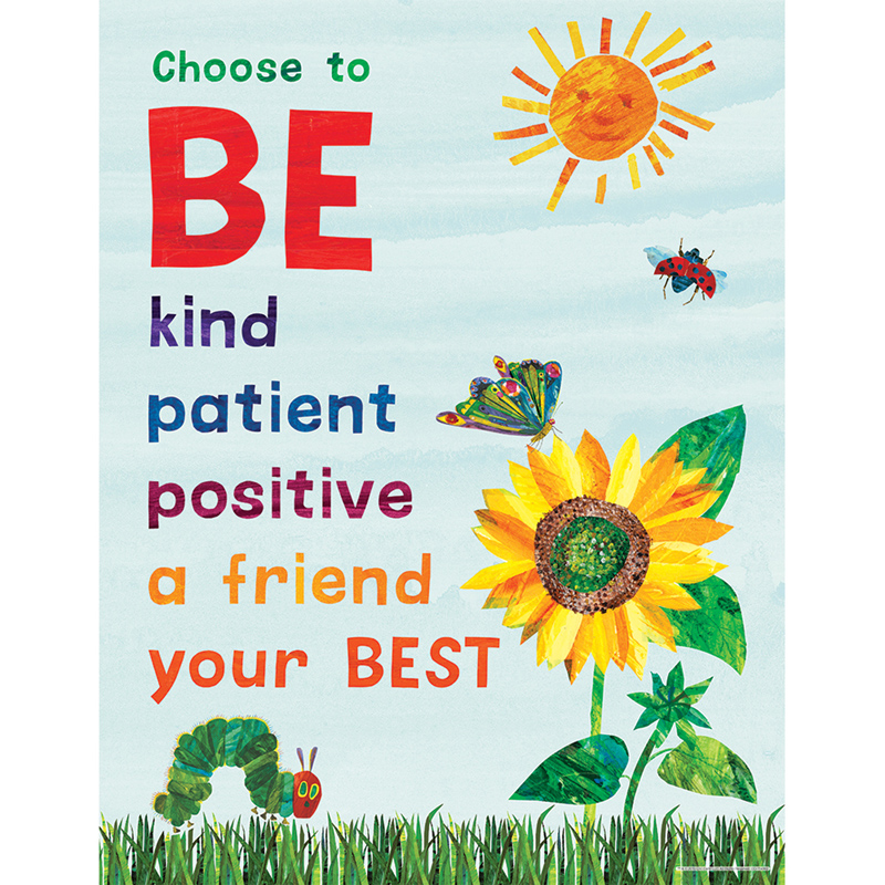 ERIC CARLE CLASSROOM RULES CHART (22.4''x16.9'')(57cmx43cm)