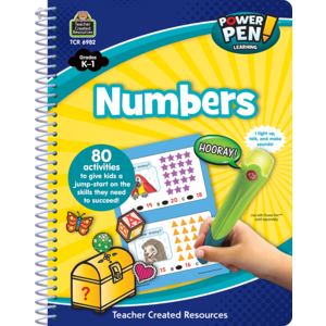 Power Pen Learning Book: Numbers (80activities)