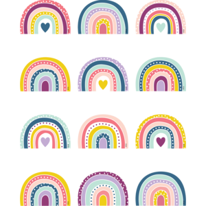 Oh Happy Day Rainbows Mini Accents (2.6'' (6.7cm)