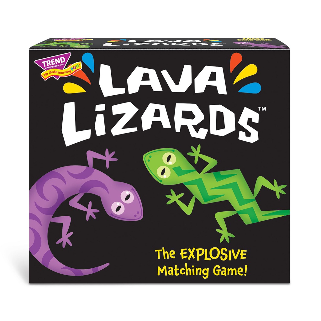 Lava Lizards 3-corner matching card game (63cards)