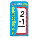 Subtraction 0-12 Pocket Flash Cards Two-sided (56cards)