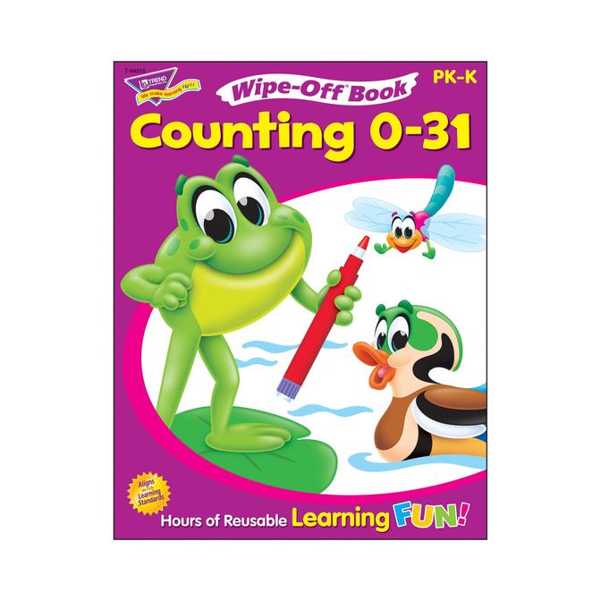 Counting 0-31 (Gr:PK-K) BOOK