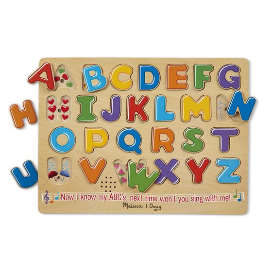 Alphabet Sound Puzzle Ages:3+ (26 letters)(4cmx4cm)